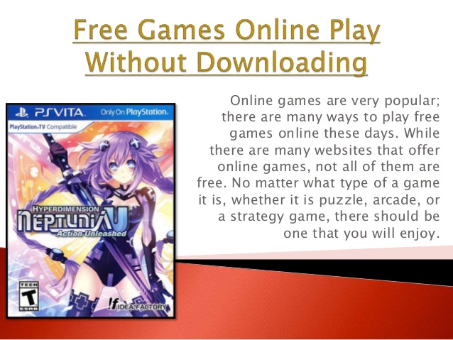 Free online games to play now no downloads